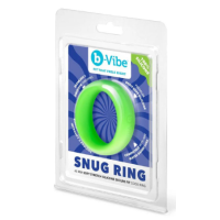 b-Vibe Snug Ring 45mm Silicone Cock Ring - Green b-Vibe Snug Ring 45mm Silicone Cock Ring - Green